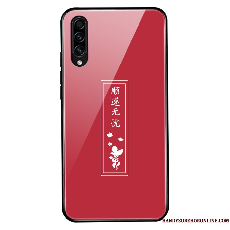 Etui Samsung Galaxy A30s Blød Rød Ny, Cover Samsung Galaxy A30s Kreativ Anti-fald Telefon