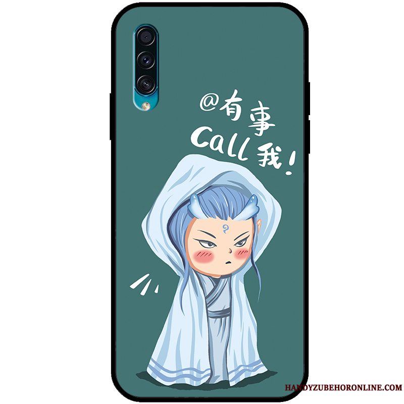 Etui Samsung Galaxy A30s Tasker Trend Anti-fald, Cover Samsung Galaxy A30s Beskyttelse Smuk Grøn