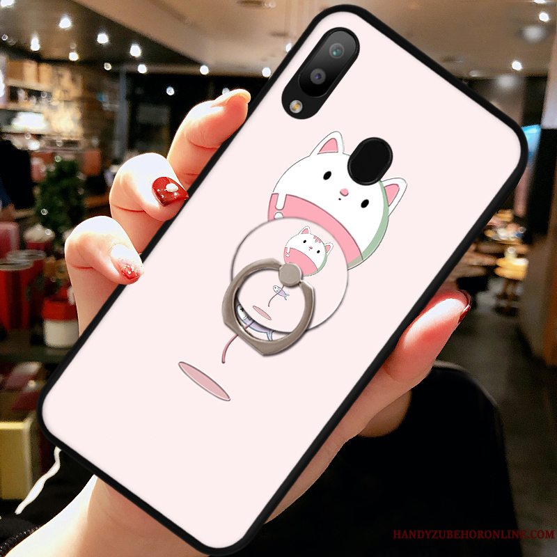 Etui Samsung Galaxy A40 Beskyttelse Telefonhjorte, Cover Samsung Galaxy A40 Cartoon Lille Sektion Anti-fald