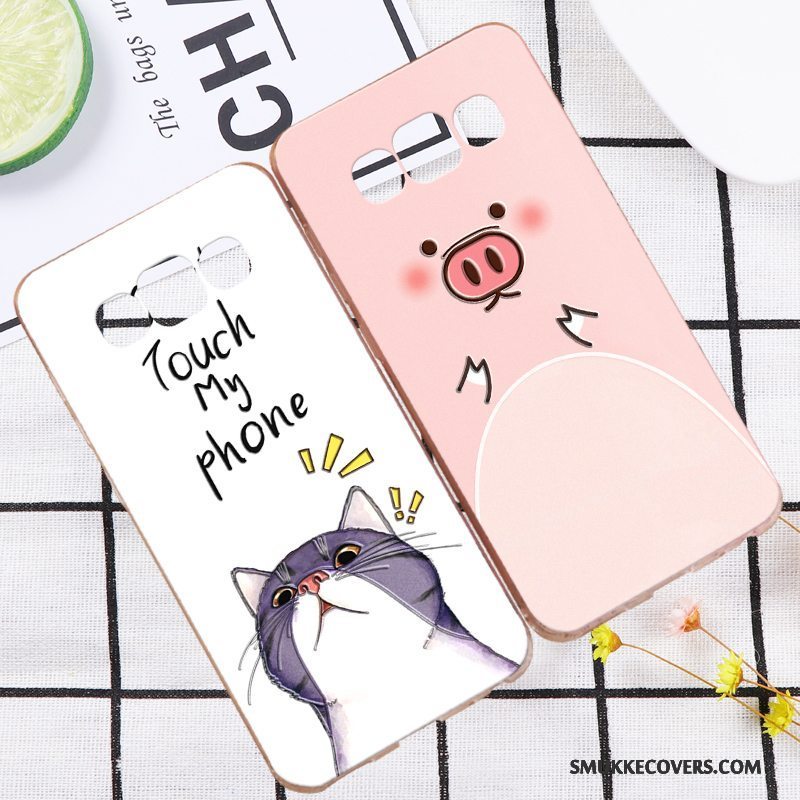 Etui Samsung Galaxy A5 2015 Tasker Smuk Telefon, Cover Samsung Galaxy A5 2015 Silikone Af Personlighed Simple