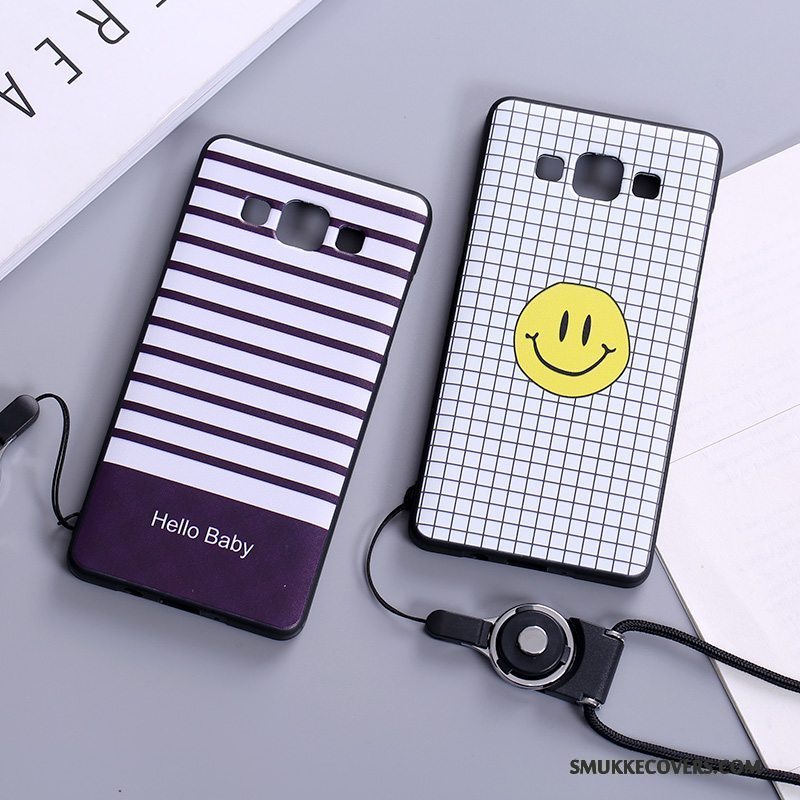 Etui Samsung Galaxy A5 2015 Tasker Telefonhvid, Cover Samsung Galaxy A5 2015 Blød Af Personlighed Smuk