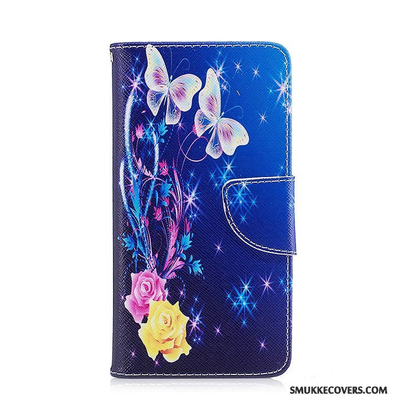 Etui Samsung Galaxy A5 2016 Folio Telefonblå, Cover Samsung Galaxy A5 2016 Beskyttelse