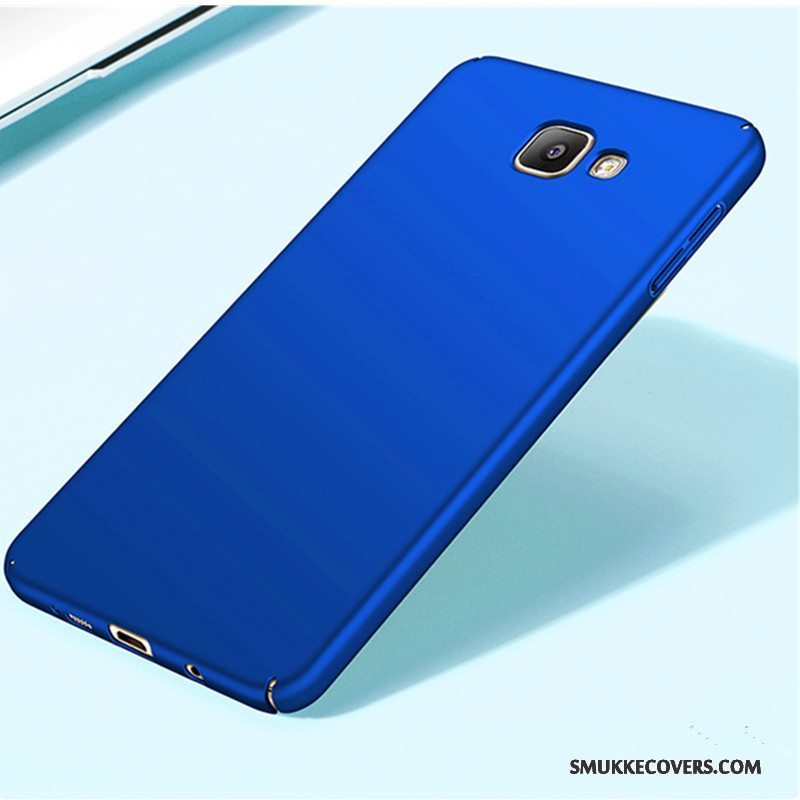 Etui Samsung Galaxy A5 2016 Tasker Hård Telefon, Cover Samsung Galaxy A5 2016 Beskyttelse Blå Anti-fald