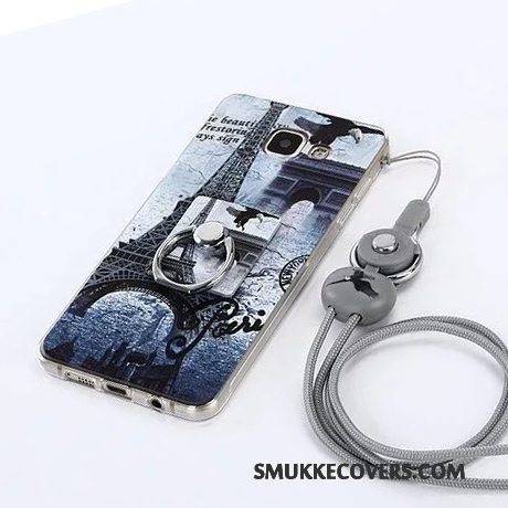 Etui Samsung Galaxy A5 2017 Blød Telefonmørkeblå, Cover Samsung Galaxy A5 2017 Silikone