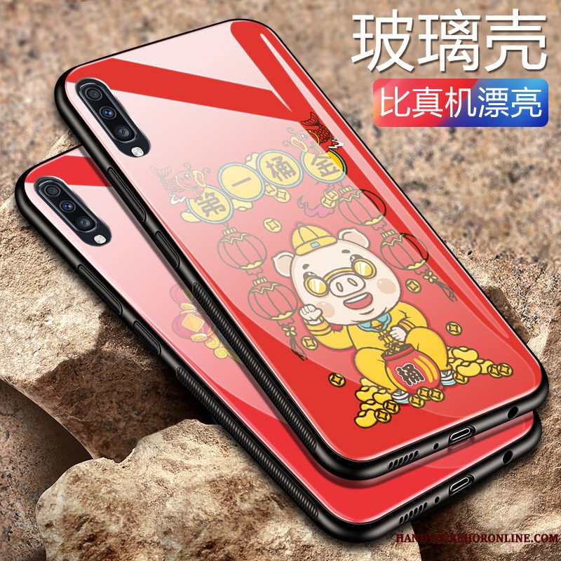 Etui Samsung Galaxy A50 Cartoon Telefonsmuk, Cover Samsung Galaxy A50 Blød Anti-fald Elskeren