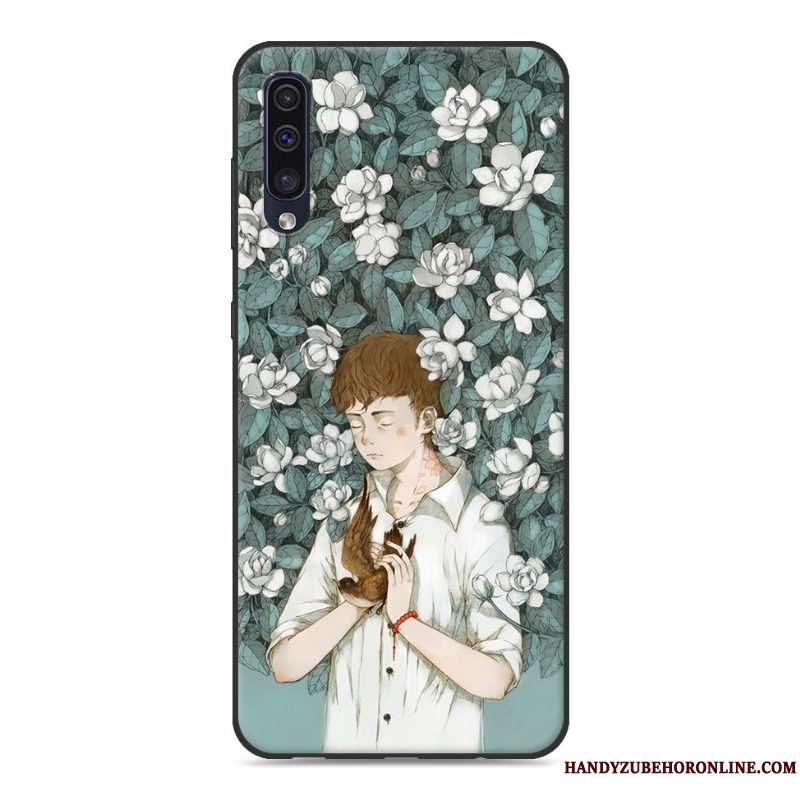 Etui Samsung Galaxy A50 Malet Kunst Anti-fald, Cover Samsung Galaxy A50 Blød Hængende Ornamenter Af Personlighed