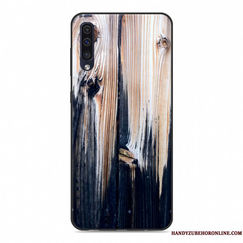 Etui Samsung Galaxy A50 Silikone Ny Cyan, Cover Samsung Galaxy A50 Kreativ Trend Telefon