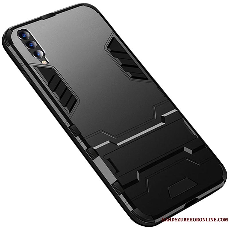 Etui Samsung Galaxy A50 Silikone Sort Af Personlighed, Cover Samsung Galaxy A50 Beskyttelse Anti-fald Telefon