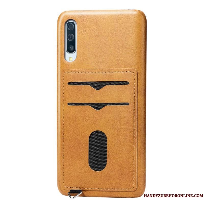 Etui Samsung Galaxy A50s Tasker Gul Telefon, Cover Samsung Galaxy A50s Beskyttelse Simple