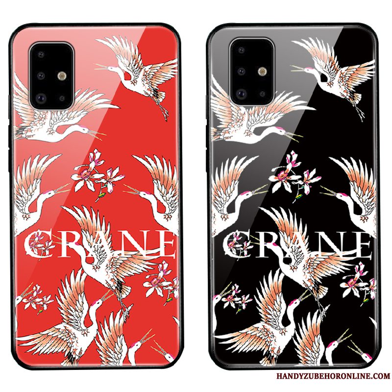 Etui Samsung Galaxy A51 Cartoon Hård Britisk, Cover Samsung Galaxy A51 Beskyttelse Sort Stjerneklar