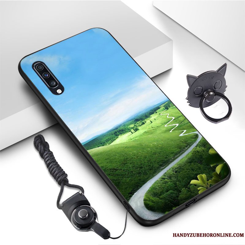 Etui Samsung Galaxy A70 Tasker Original Vind, Cover Samsung Galaxy A70 Vintage Europa Telefon