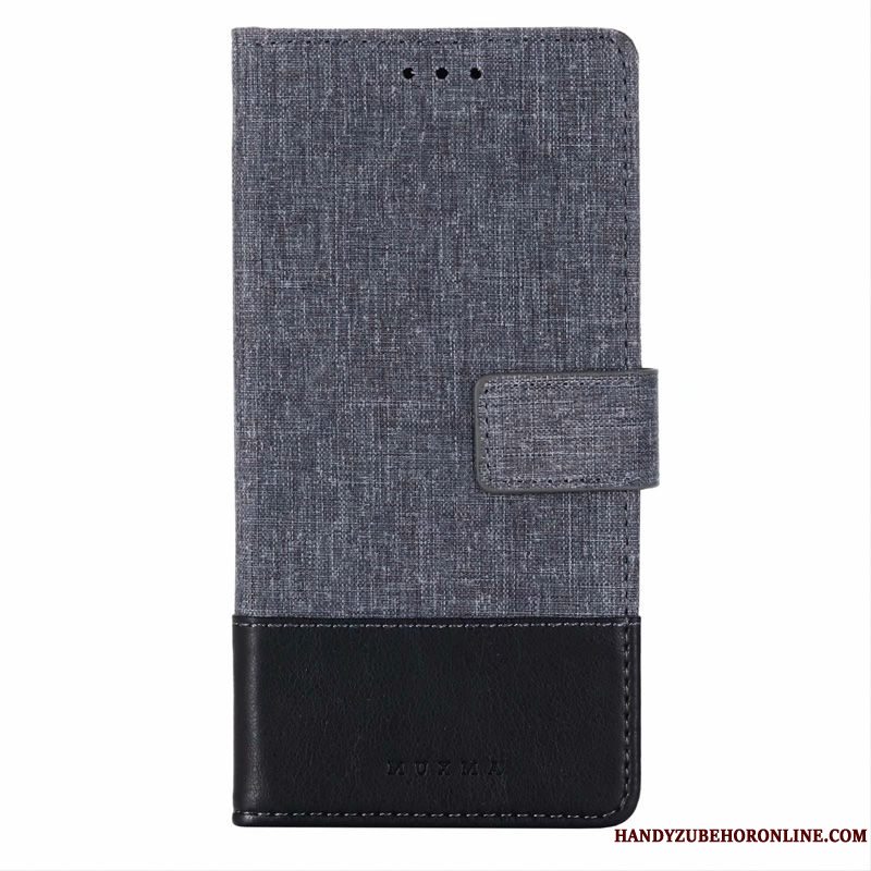 Etui Samsung Galaxy A70s Læder Anti-fald Hærdning, Cover Samsung Galaxy A70s Silikone Simple Skærmbeskyttelse