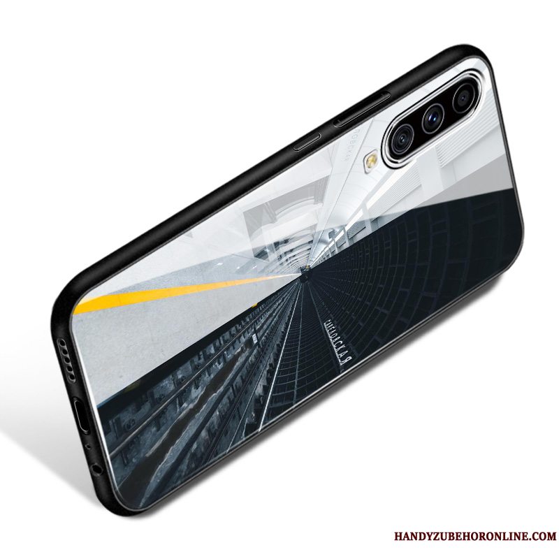 Etui Samsung Galaxy A70s Mode Sort Telefon, Cover Samsung Galaxy A70s Tasker Tilpas Hård