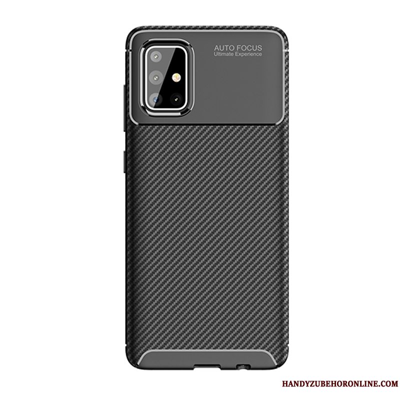 Etui Samsung Galaxy A71 Tasker Let Tynd Ny, Cover Samsung Galaxy A71 Beskyttelse Business Sort