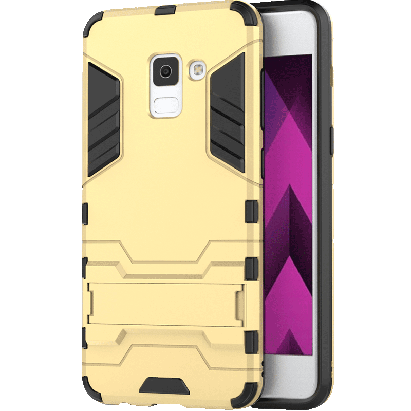 Etui Samsung Galaxy A8+ Blød Guld Anti-fald, Cover Samsung Galaxy A8+ Tasker Telefonhård