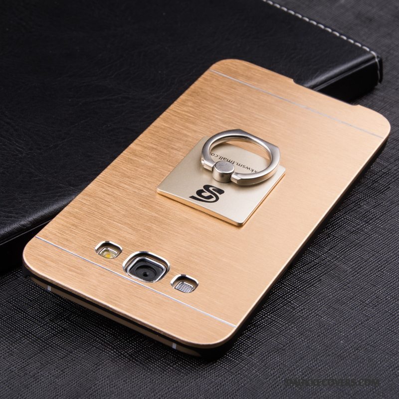 Etui Samsung Galaxy A8 Kreativ Anti-fald Trend, Cover Samsung Galaxy A8 Metal Af Personlighed Telefon