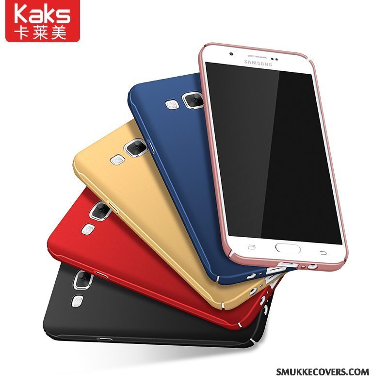 Etui Samsung Galaxy A8 Silikone Nubuck Hård, Cover Samsung Galaxy A8 Farve Telefontrend