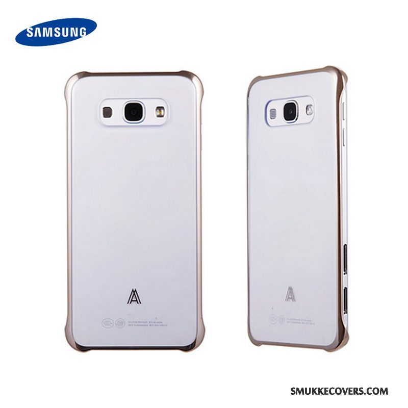Etui Samsung Galaxy A8 Tasker Anti-fald Bagdæksel, Cover Samsung Galaxy A8 Beskyttelse Gennemsigtig Simple