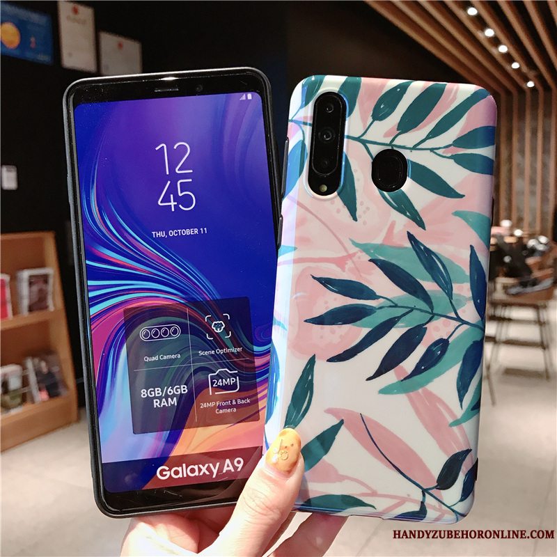Etui Samsung Galaxy A8s Blød Af Personlighed Blad, Cover Samsung Galaxy A8s Tasker Frisk Lille Sektion