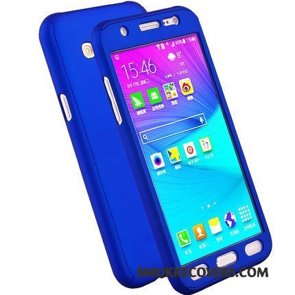 Etui Samsung Galaxy J3 2016 Beskyttelse Nubuck Hård, Cover Samsung Galaxy J3 2016 Anti-fald Trend