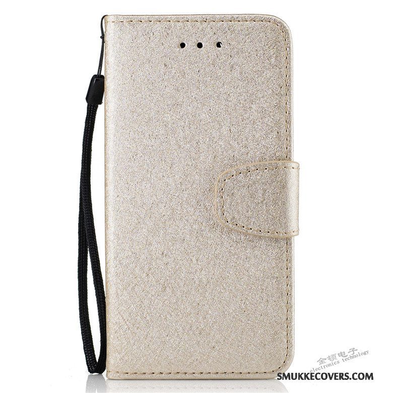 Etui Samsung Galaxy J5 2016 Folio Telefonguld, Cover Samsung Galaxy J5 2016 Læder Lyse