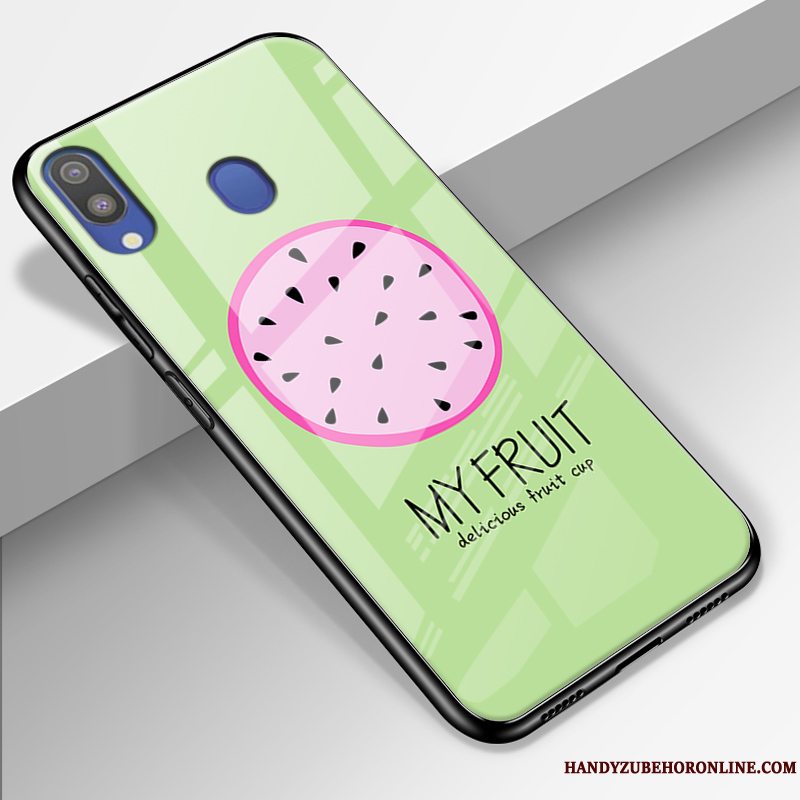 Etui Samsung Galaxy M20 Beskyttelse Af Personlighed Tilpas, Cover Samsung Galaxy M20 Silikone Glas Anti-fald