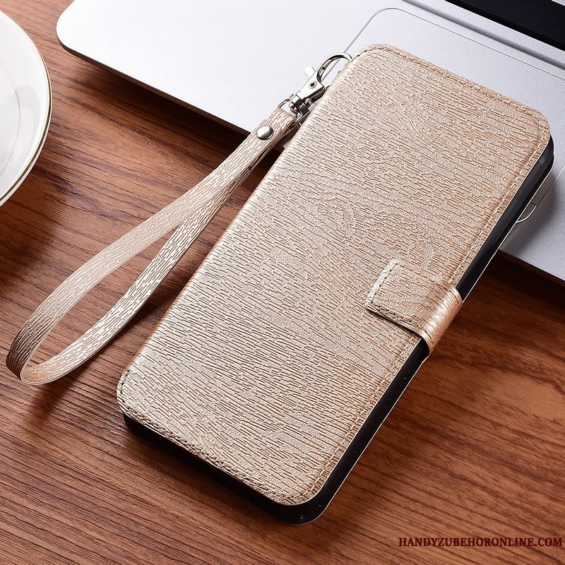 Etui Samsung Galaxy M30s Folio Guld Træ, Cover Samsung Galaxy M30s Beskyttelse Magnetisk Spænde Anti-fald