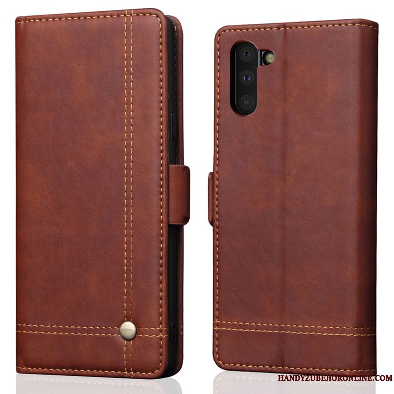 Etui Samsung Galaxy Note 10 Dyb Farve Telefon, Cover Samsung Galaxy Note 10