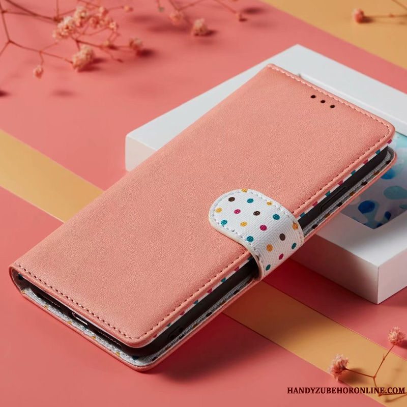Etui Samsung Galaxy Note 10+ Læder Skærmbeskyttelse Telefon, Cover Samsung Galaxy Note 10+ Folio Pulver Hængende Ornamenter