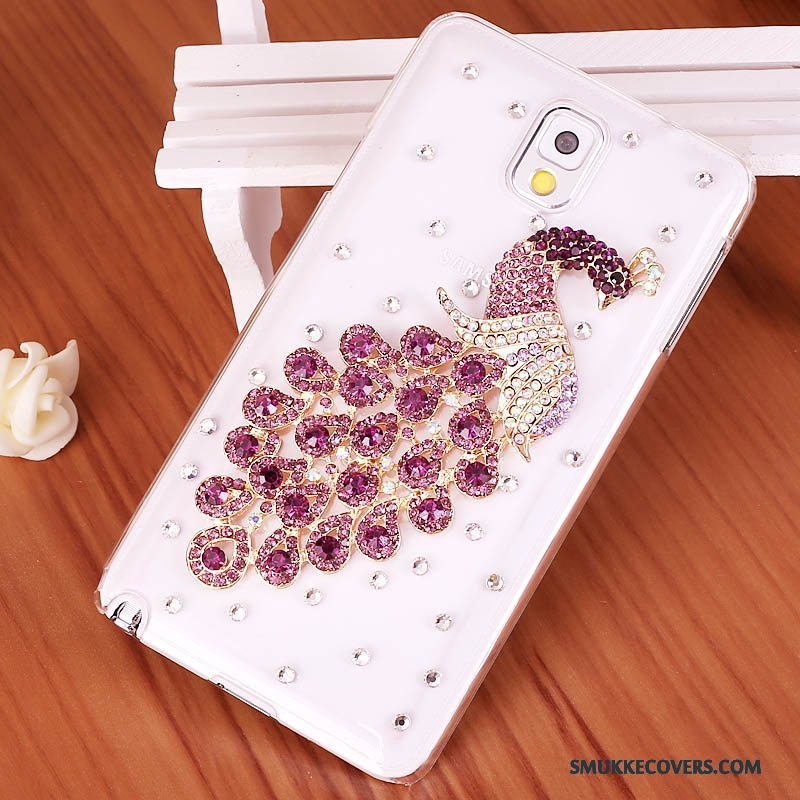 Etui Samsung Galaxy Note 3 Strass Telefonlilla, Cover Samsung Galaxy Note 3 Beskyttelse