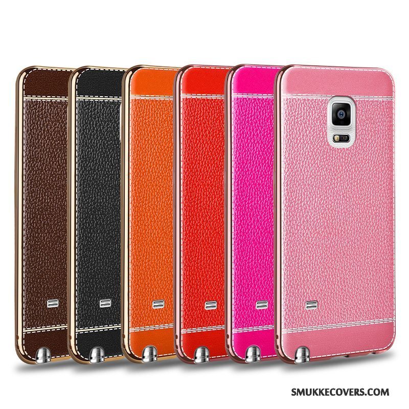 Etui Samsung Galaxy Note 4 Beskyttelse Telefonaf Personlighed, Cover Samsung Galaxy Note 4 Farve Anti-fald Trend