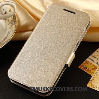 Etui Samsung Galaxy Note 4 Læder Guld Business, Cover Samsung Galaxy Note 4 Beskyttelse