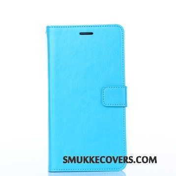 Etui Samsung Galaxy Note 4 Tegnebog Blå, Cover Samsung Galaxy Note 4 Beskyttelse