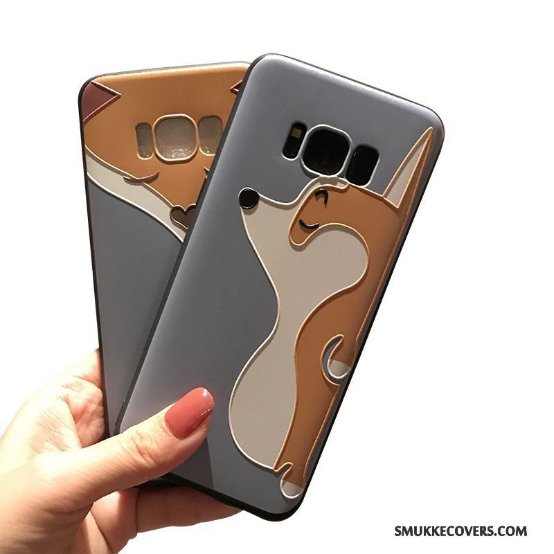 Etui Samsung Galaxy Note 5 Blød Sort Nubuck, Cover Samsung Galaxy Note 5 Relief Blå Telefon