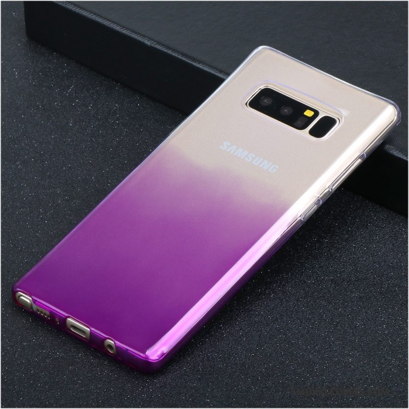 Etui Samsung Galaxy Note 5 Silikone Gennemsigtig Anti-fald, Cover Samsung Galaxy Note 5 Tasker Tynd Af Personlighed