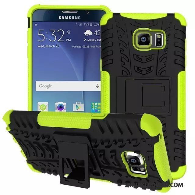 Etui Samsung Galaxy Note 5 Silikone Trend Grøn, Cover Samsung Galaxy Note 5 Cartoon Anti-fald Telefon
