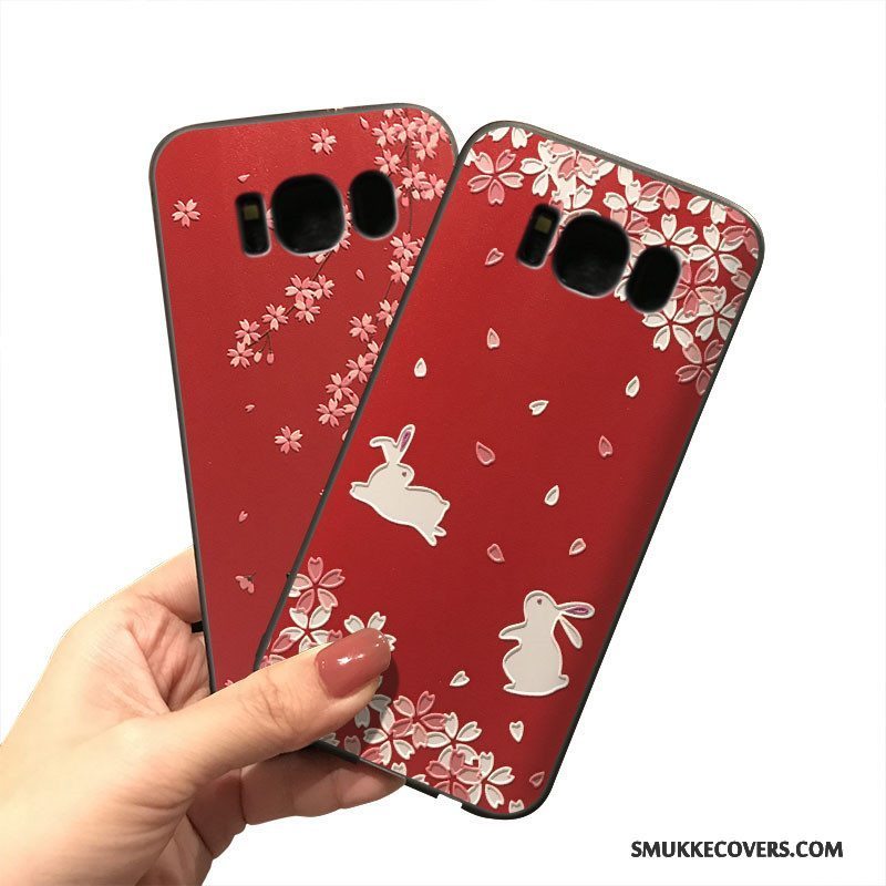 Etui Samsung Galaxy Note 5 Tasker Hængende Ornamenter Rød, Cover Samsung Galaxy Note 5 Silikone Trend Telefon