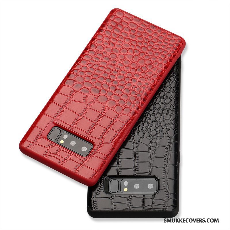 Etui Samsung Galaxy Note 8 Beskyttelse Tynd Anti-fald, Cover Samsung Galaxy Note 8 Luksus Telefonrød