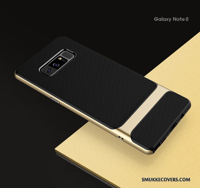 Etui Samsung Galaxy Note 8 Silikone Trend Hængende Ornamenter, Cover Samsung Galaxy Note 8 Beskyttelse Anti-fald Guld