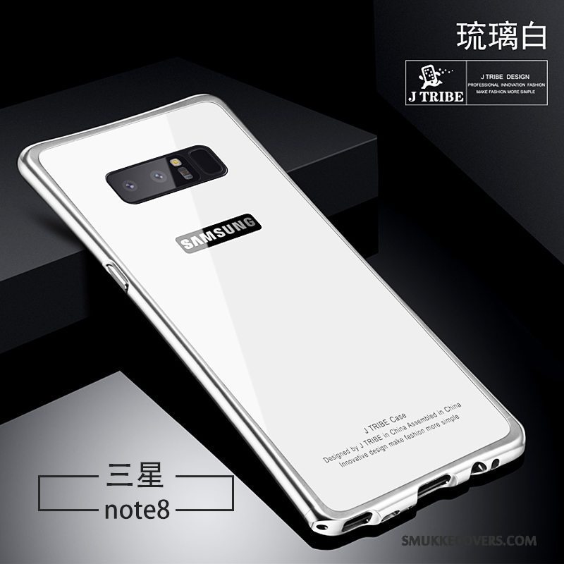 Etui Samsung Galaxy Note 8 Tasker Telefonhård, Cover Samsung Galaxy Note 8 Beskyttelse Af Personlighed Glas