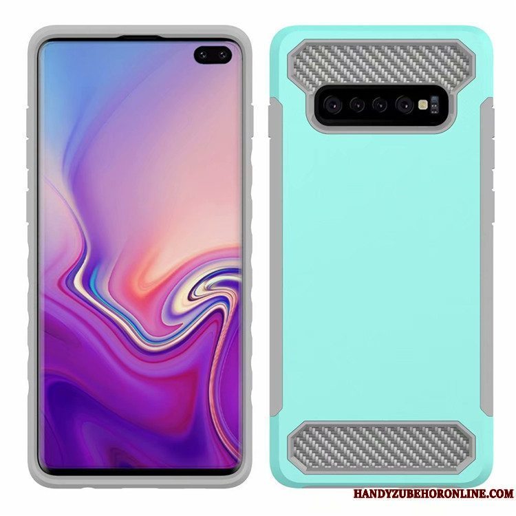 Etui Samsung Galaxy S10 Anti-fald Business, Cover Samsung Galaxy S10 Fiber Telefon