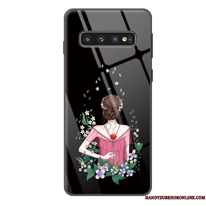 Etui Samsung Galaxy S10+ Cartoon Anti-fald Hård, Cover Samsung Galaxy S10+ Kreativ Lyser Af Personlighed