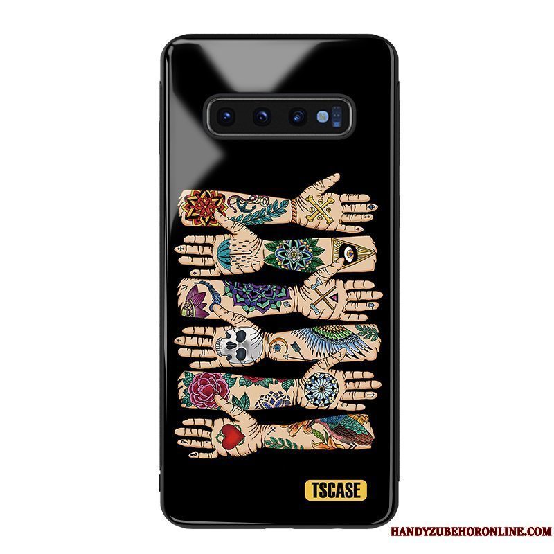 Etui Samsung Galaxy S10+ Kreativ Led Europa, Cover Samsung Galaxy S10+ Tasker Glas Trendy