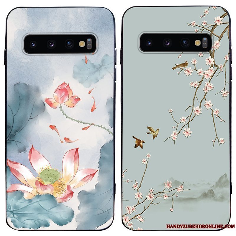 Etui Samsung Galaxy S10 Kreativ Trendy Kinesisk Stil, Cover Samsung Galaxy S10 Beskyttelse Af Personlighed Telefon