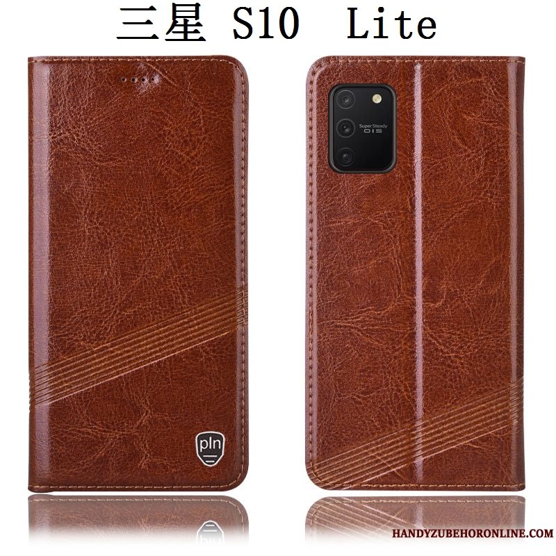 Etui Samsung Galaxy S10 Lite Tasker Telefon, Cover Samsung Galaxy S10 Lite Folio