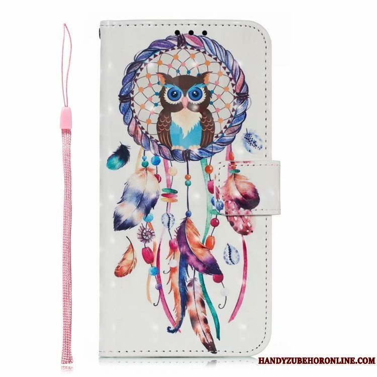 Etui Samsung Galaxy S10 Læder Telefonanti-fald, Cover Samsung Galaxy S10 Beskyttelse