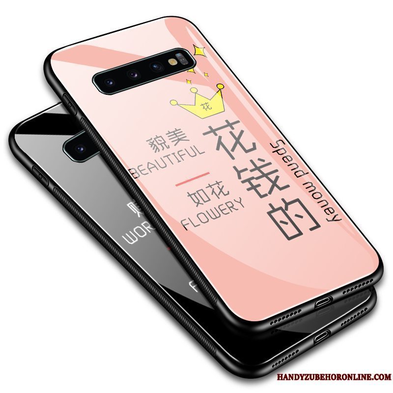 Etui Samsung Galaxy S10 Tasker Af Personlighed Simple, Cover Samsung Galaxy S10 Silikone Ungdom Telefon