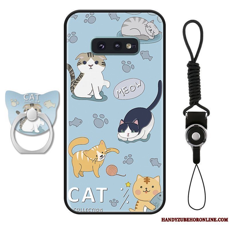 Etui Samsung Galaxy S10e Cartoon Elskeren Net Red, Cover Samsung Galaxy S10e Mode Hængende Ornamenter Trendy