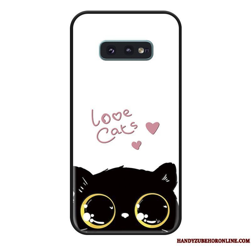 Etui Samsung Galaxy S10e Cartoon Trend Kat, Cover Samsung Galaxy S10e Kreativ Anti-fald Stor