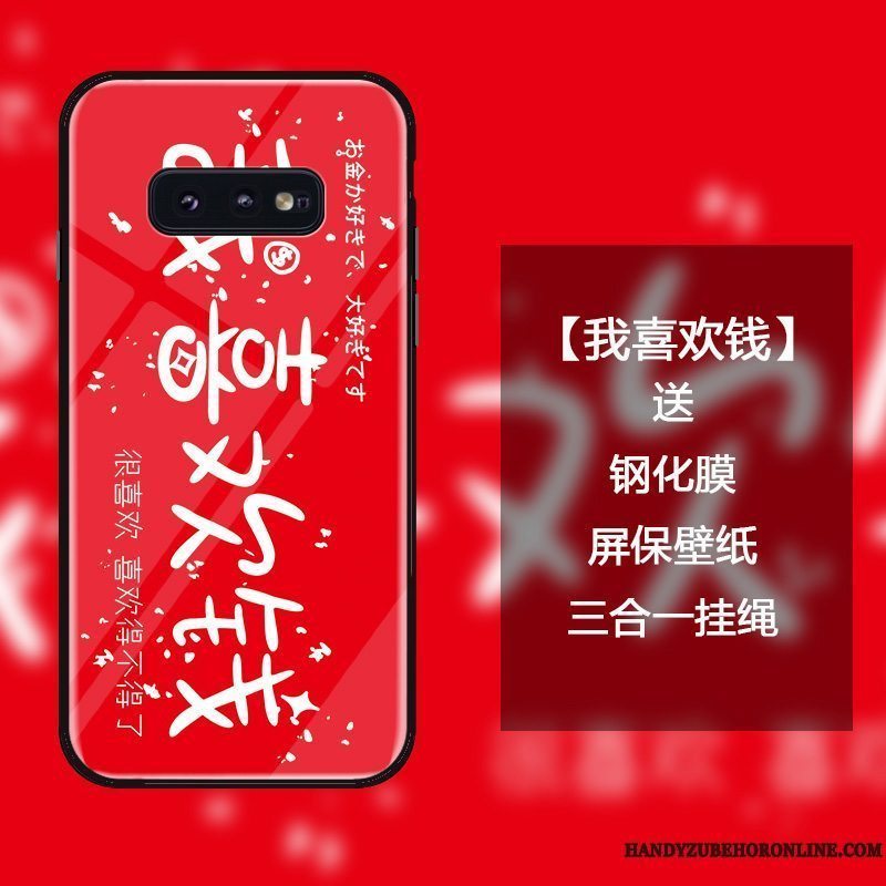 Etui Samsung Galaxy S10e Kreativ Net Red Hængende Ornamenter, Cover Samsung Galaxy S10e Beskyttelse Anti-fald Af Personlighed